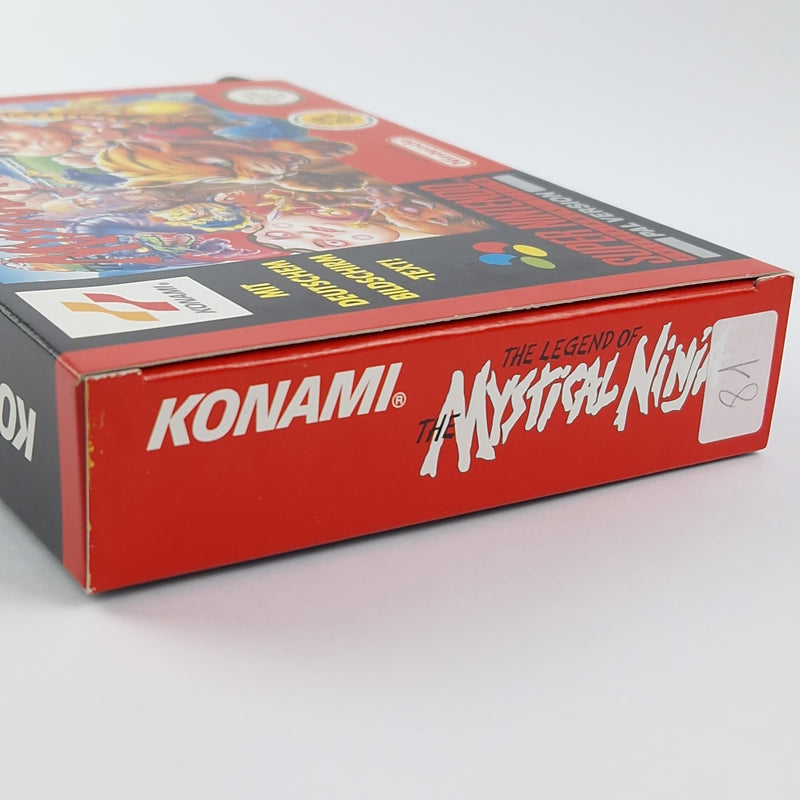 Super Nintendo Game: The Legend of Mystical Ninja - Module Instructions OVP cib