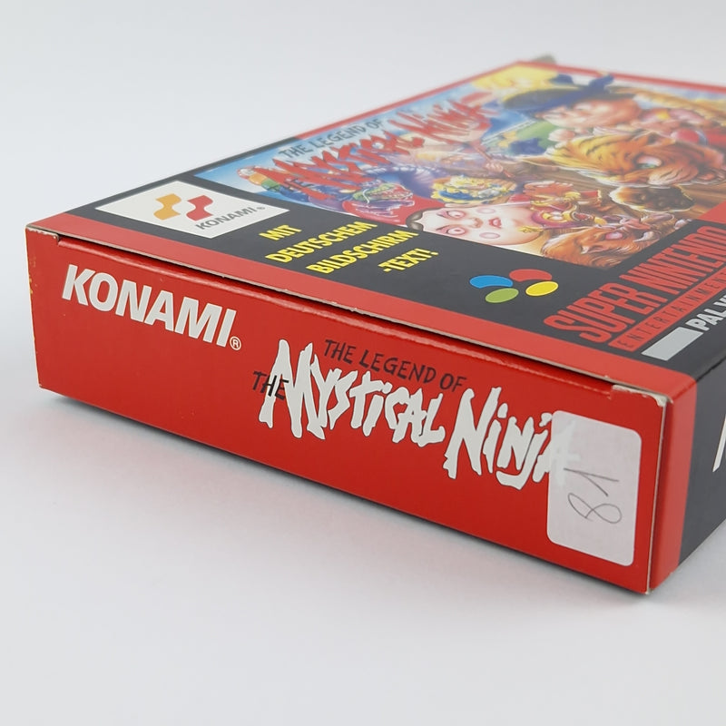 Super Nintendo Spiel : The Legend of Mystical Ninja - Modul Anleitung OVP cib