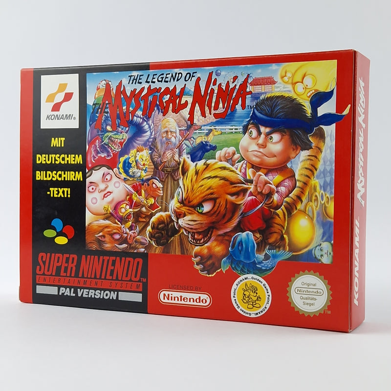 Super Nintendo Game: The Legend of Mystical Ninja - Module Instructions OVP cib