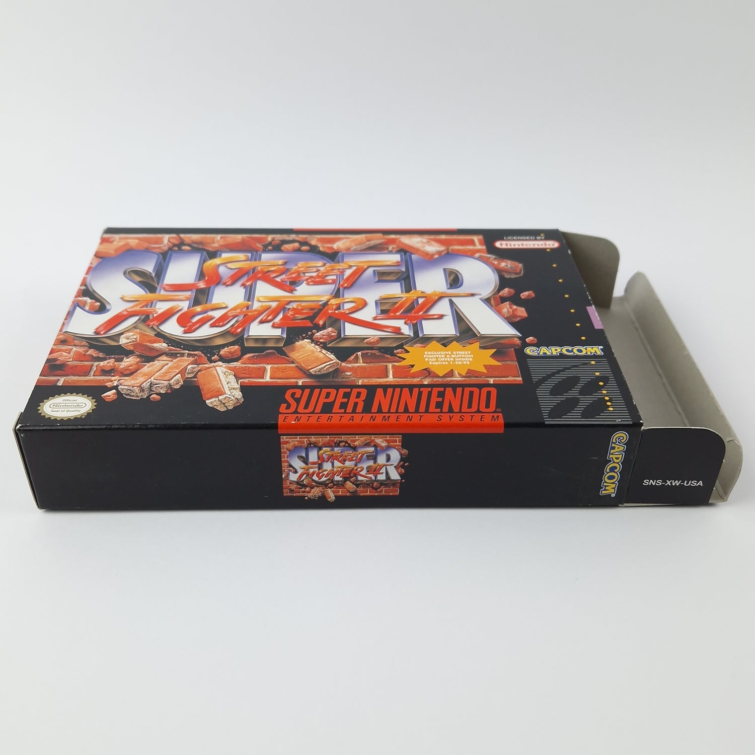 Super Nintendo Spiel : Super Street Fighter II - Cartridge Manual OVP | SNES USA