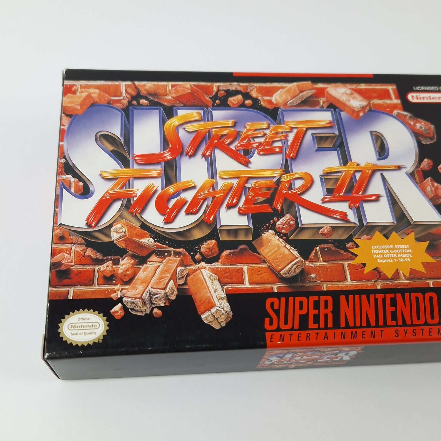Super Nintendo Game: Super Street Fighter II - Cartridge Manual OVP | SNES USA