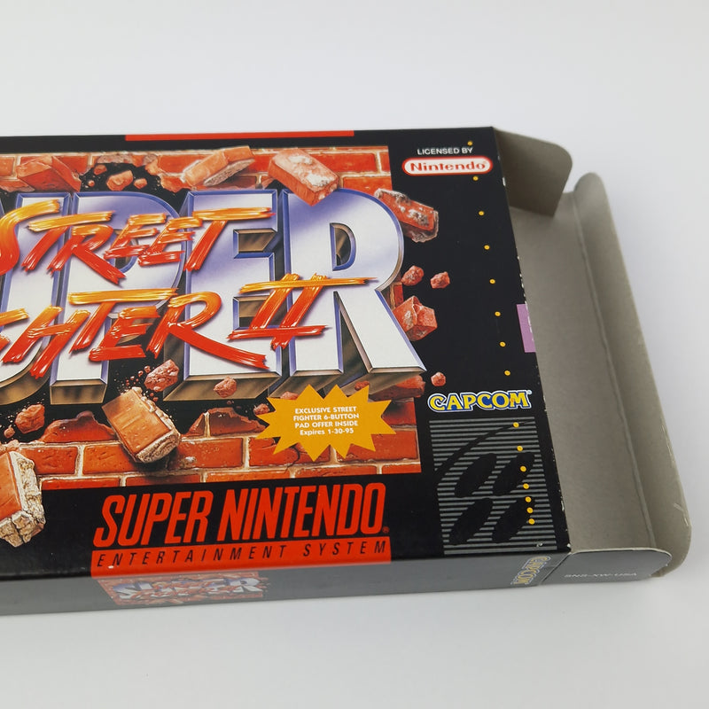 Super Nintendo Game: Super Street Fighter II - Cartridge Manual OVP | SNES USA