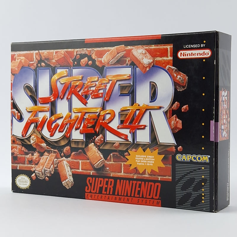 Super Nintendo Game: Super Street Fighter II - Cartridge Manual OVP | SNES USA