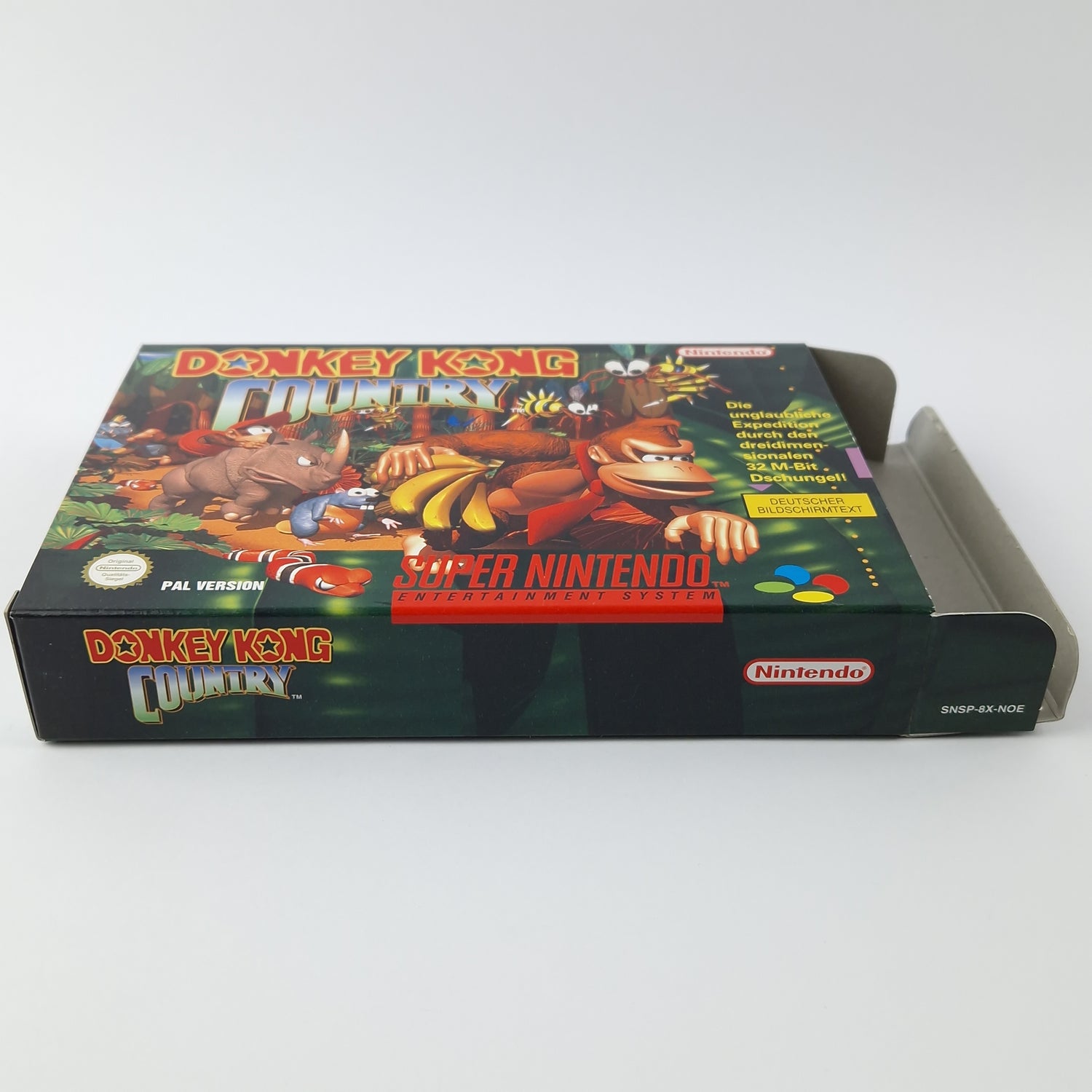 Super Nintendo Spiel : Donkey Kong Country 1 - Modul Anleitung OVP cib / SNES