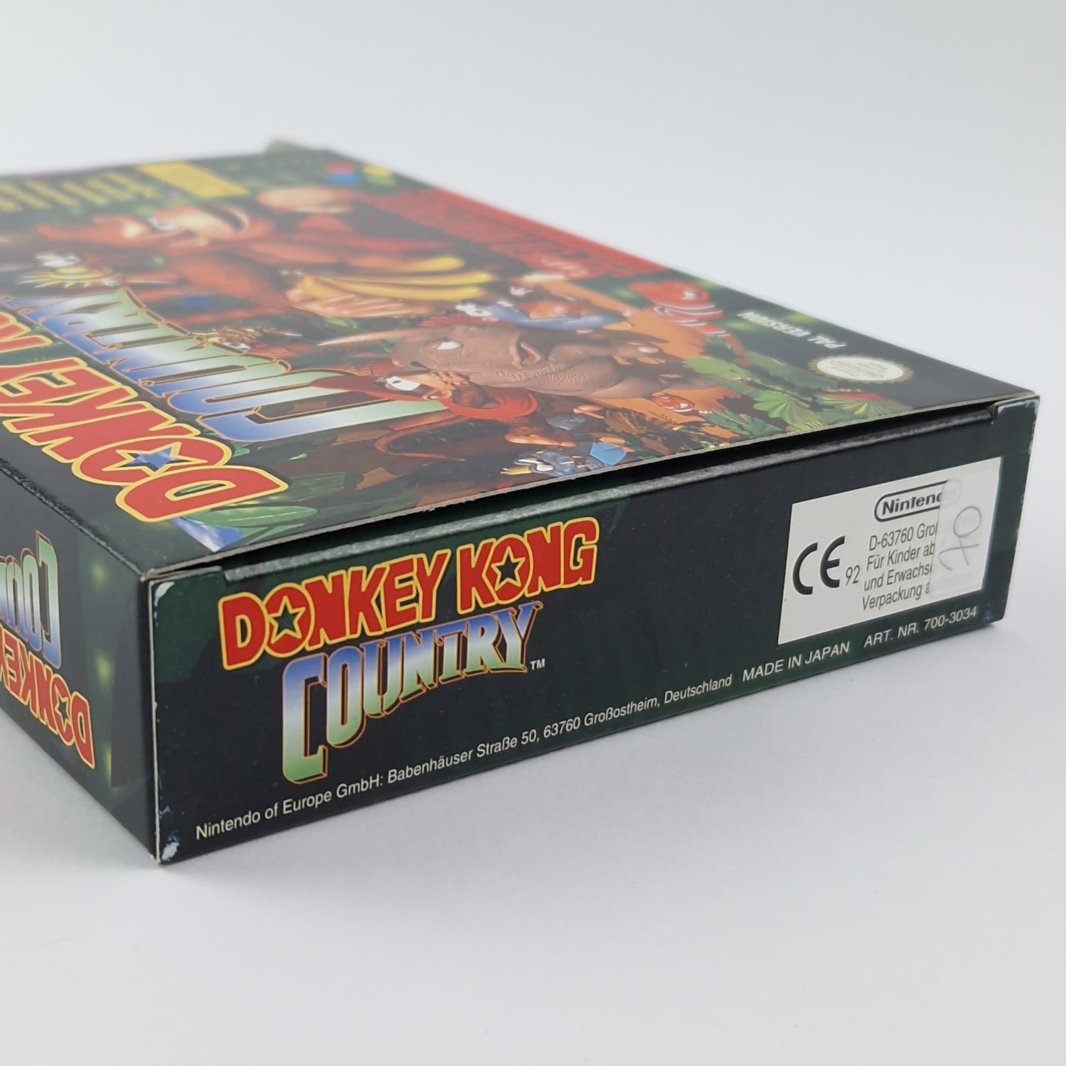 Super Nintendo Spiel : Donkey Kong Country 1 - Modul Anleitung OVP cib / SNES