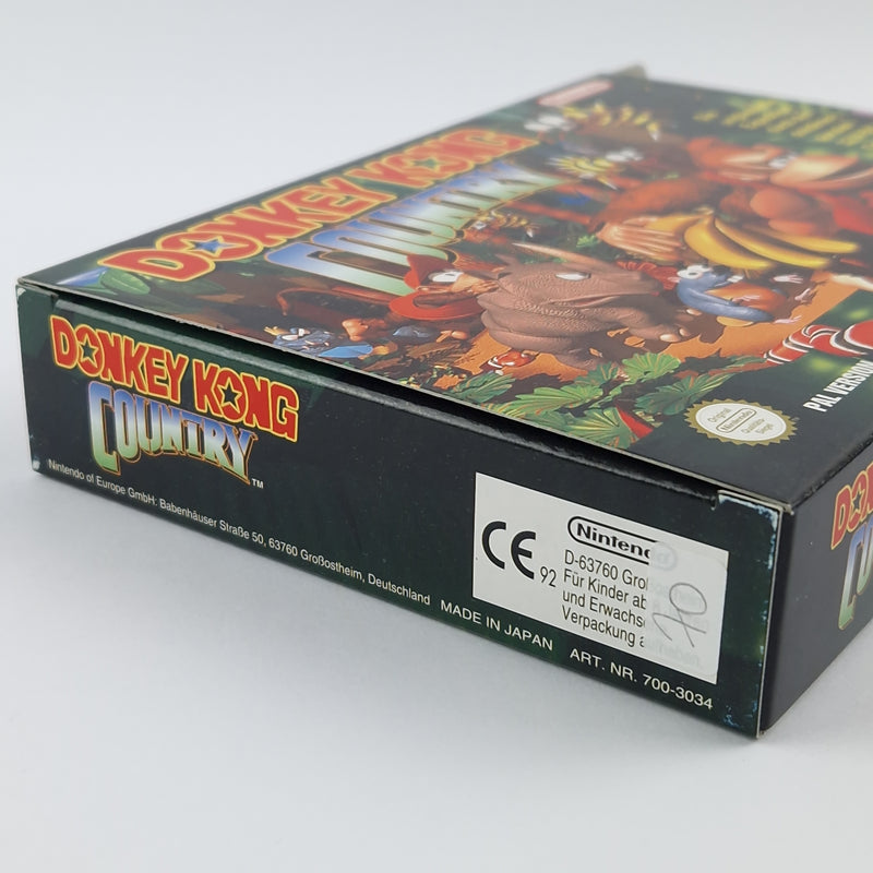 Super Nintendo Spiel : Donkey Kong Country 1 - Modul Anleitung OVP cib / SNES