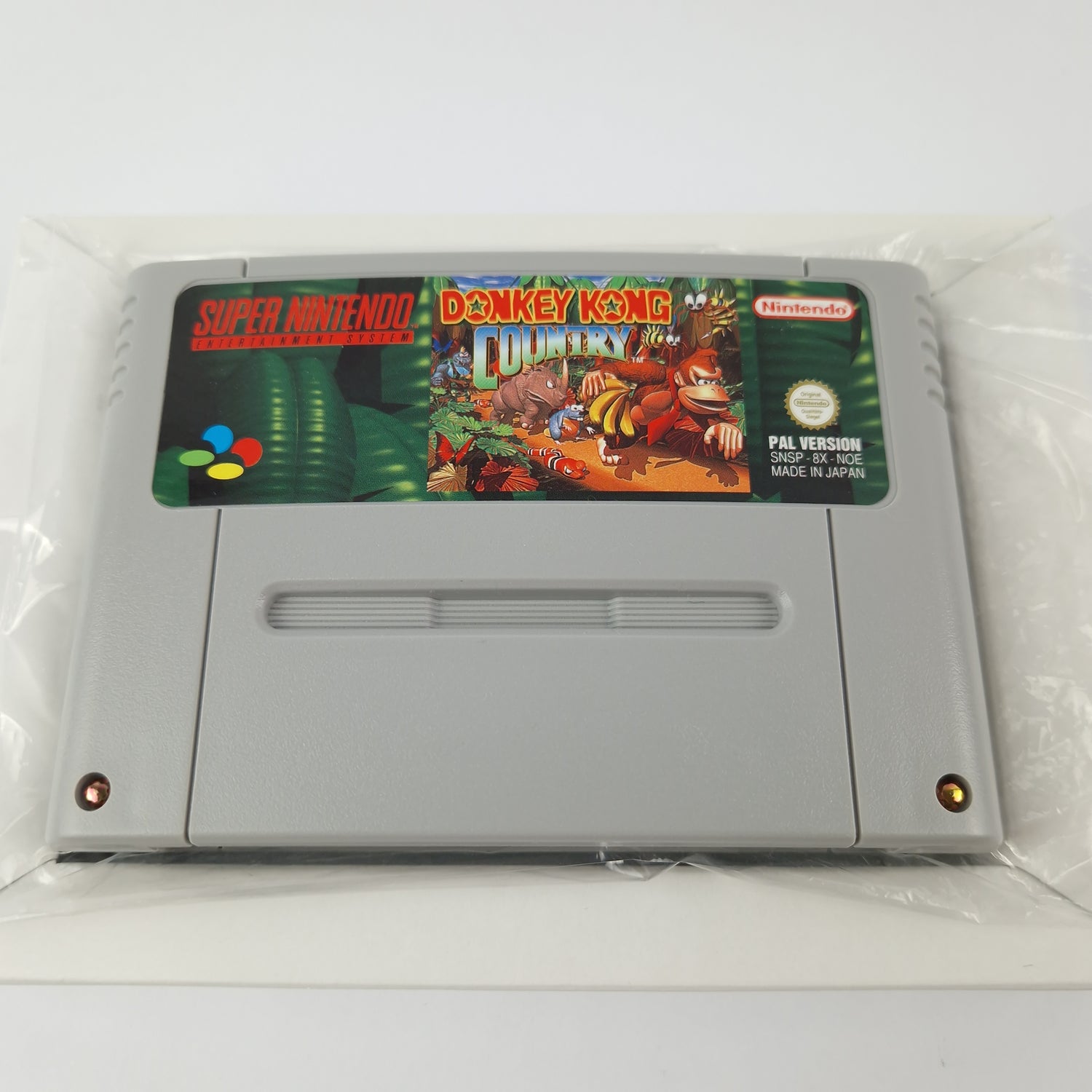 Super Nintendo Spiel : Donkey Kong Country 1 - Modul Anleitung OVP cib / SNES