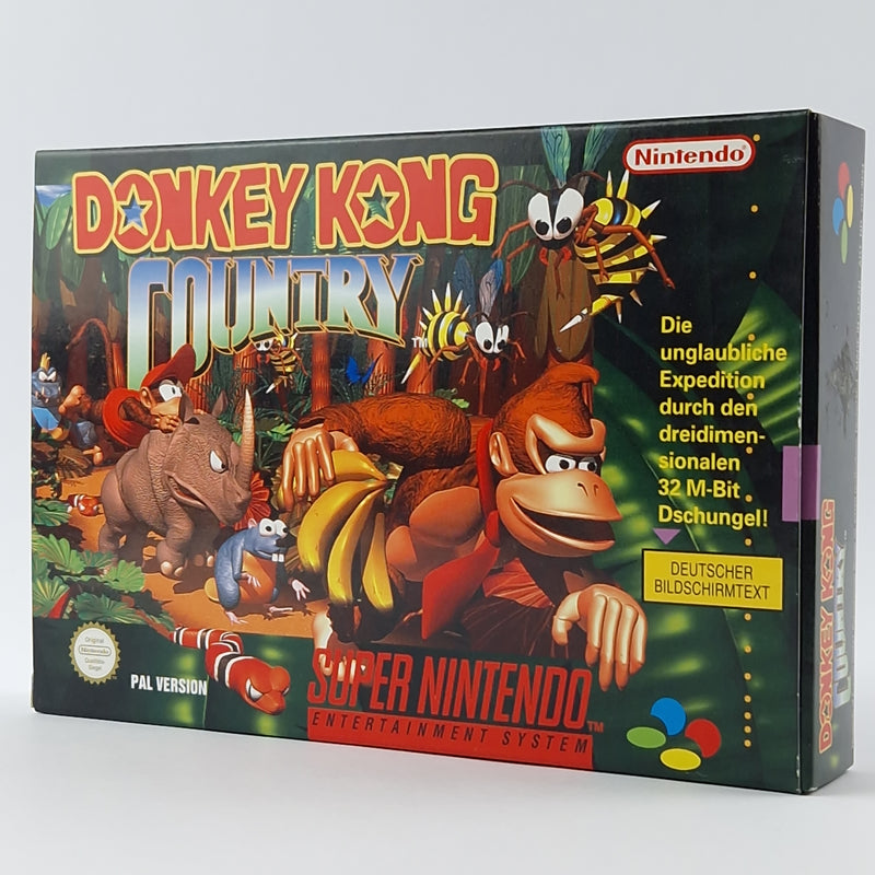 Super Nintendo Spiel : Donkey Kong Country 1 - Modul Anleitung OVP cib / SNES