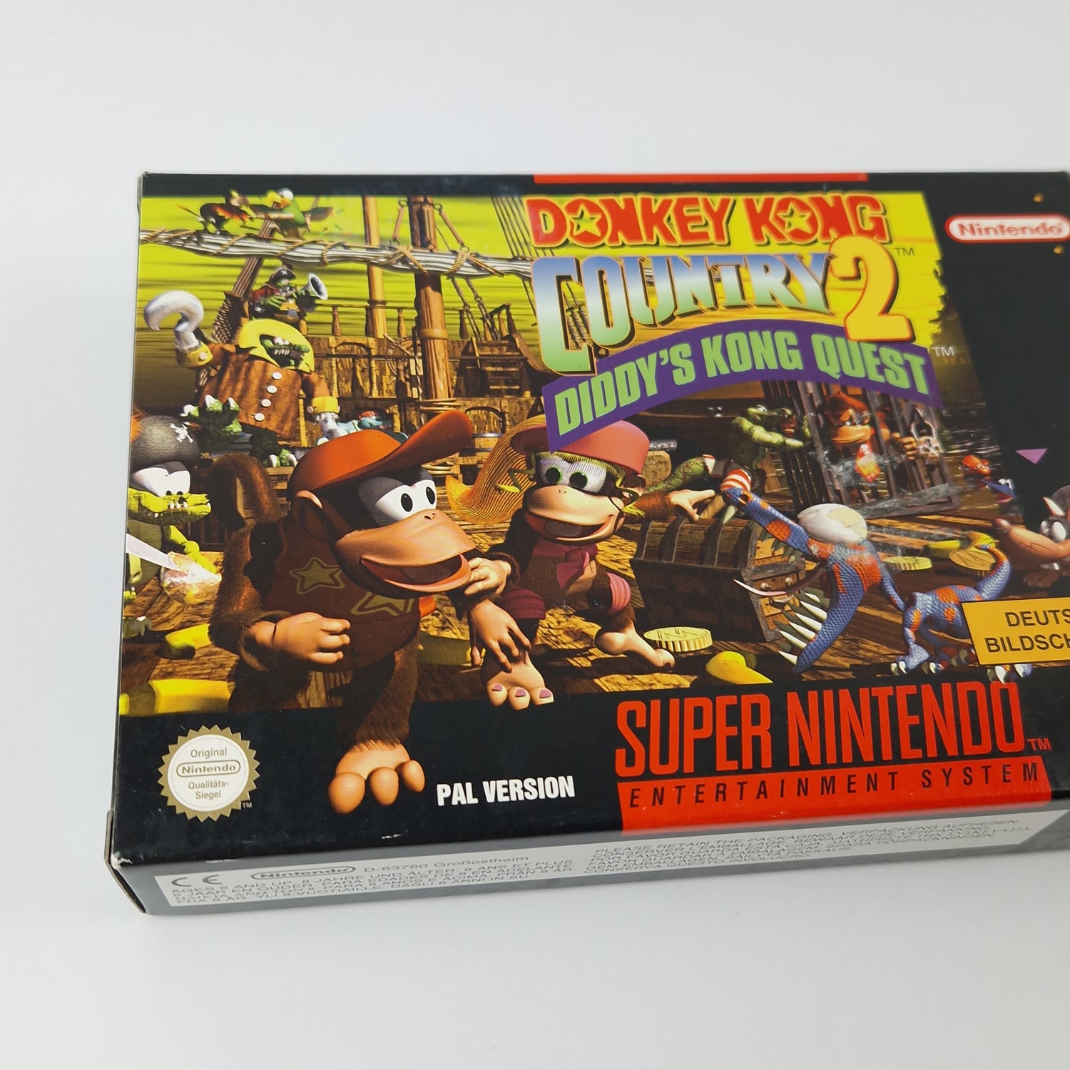 Super Nintendo Spiel : Donkey Kong Country 2 - Modul Anleitung OVP cib / SNES