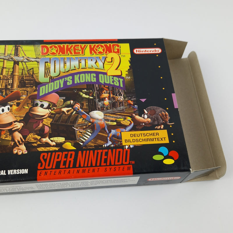 Super Nintendo Spiel : Donkey Kong Country 2 - Modul Anleitung OVP cib / SNES