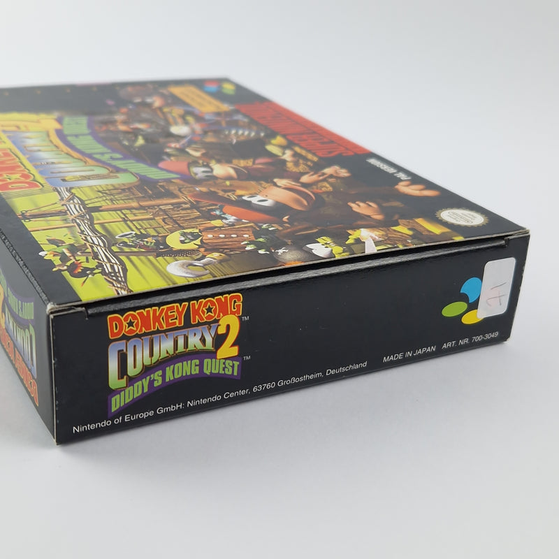 Super Nintendo Game: Donkey Kong Country 2 - Module Instructions OVP cib / SNES