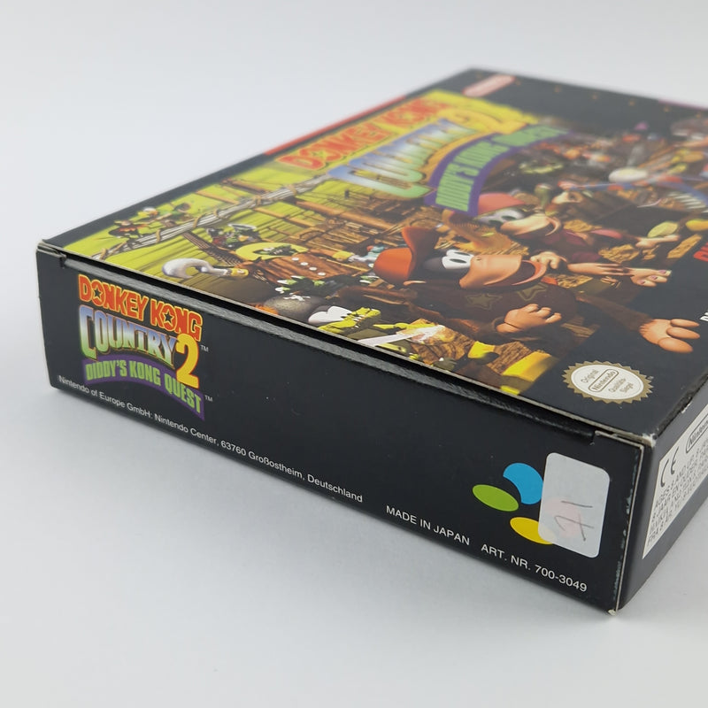 Super Nintendo Game: Donkey Kong Country 2 - Module Instructions OVP cib / SNES