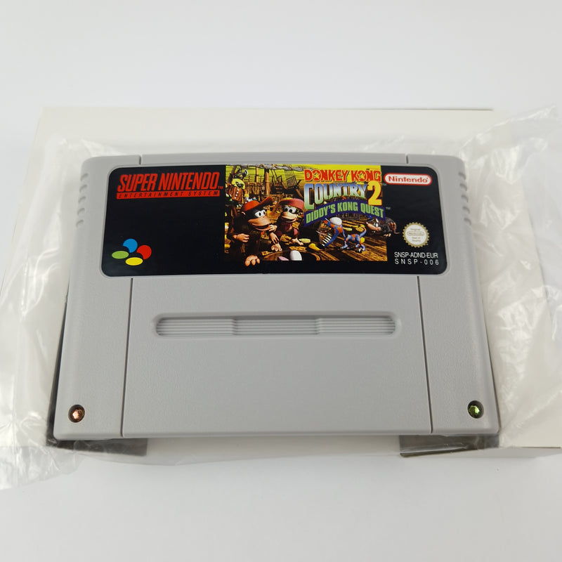 Super Nintendo Spiel : Donkey Kong Country 2 - Modul Anleitung OVP cib / SNES