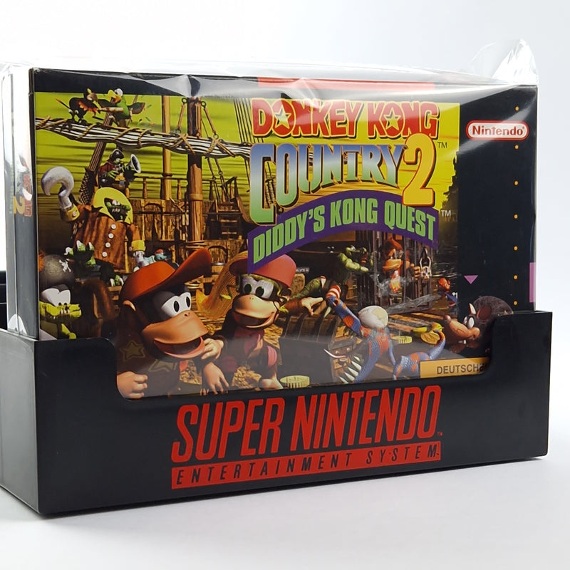 Super Nintendo Spiel : Donkey Kong Country 2 - Modul Anleitung OVP cib / SNES