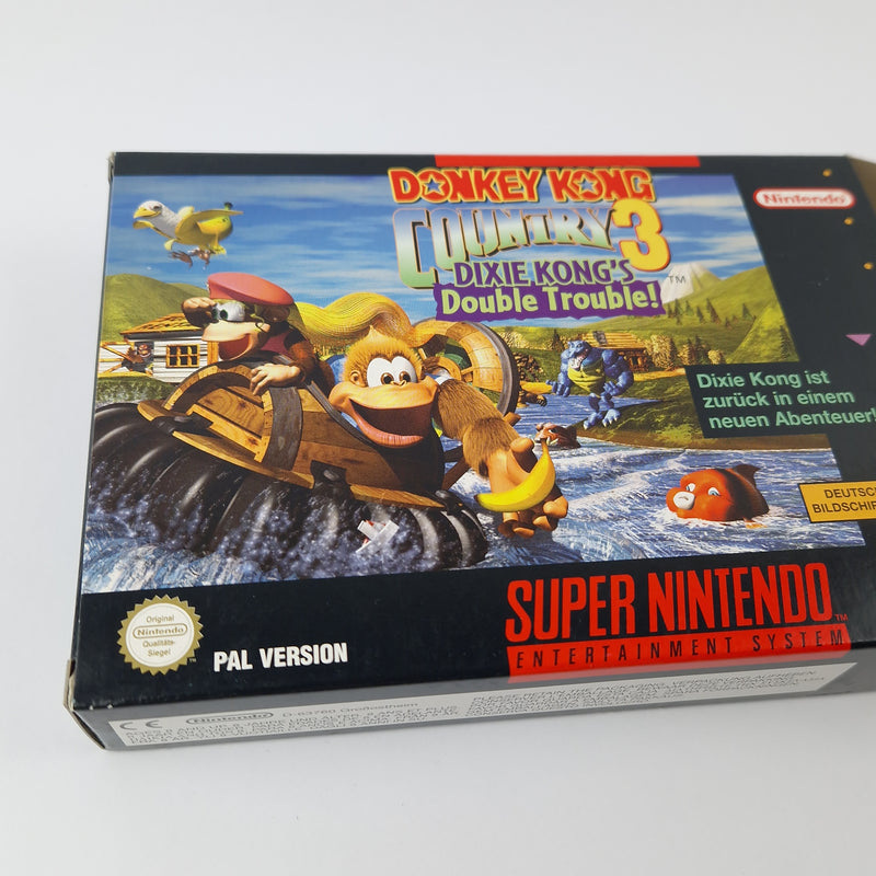 Super Nintendo Game: Donkey Kong Country 3 - Module Instructions OVP cib / SNES