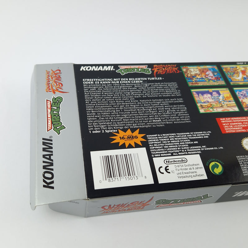 Super Nintendo Spiel : Teenage Mutant Hero Turtles Tournament Fighters SNES OVP