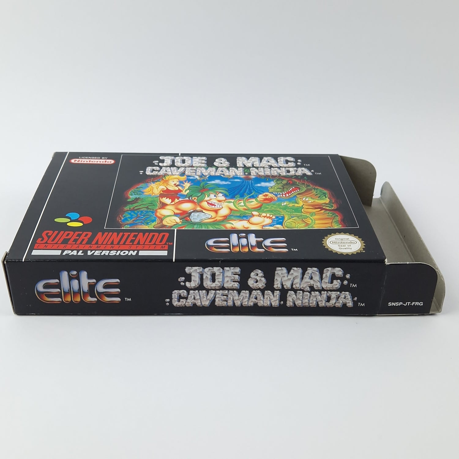 Super Nintendo Spiel : Joe & Mac Caveman Ninja - Modul Anleitung OVP cib / SNES
