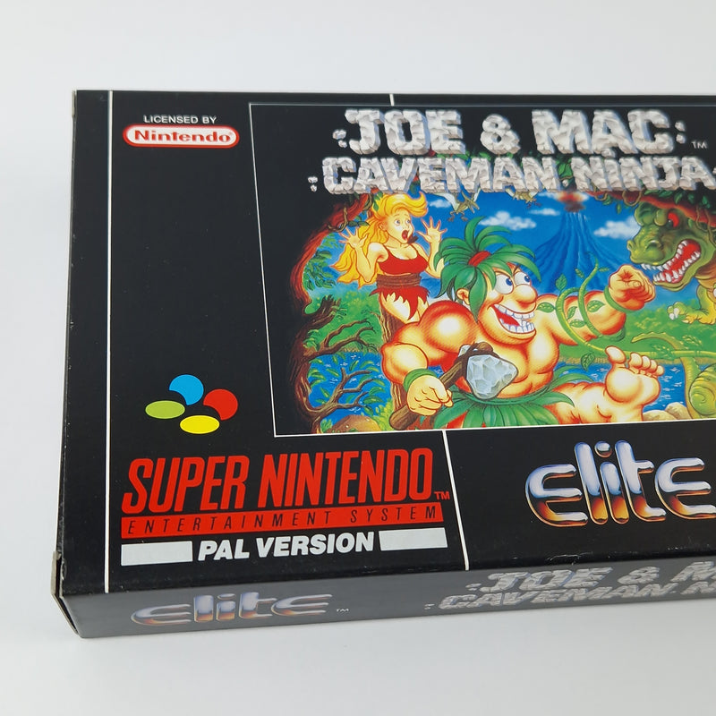 Super Nintendo Spiel : Joe & Mac Caveman Ninja - Modul Anleitung OVP cib / SNES