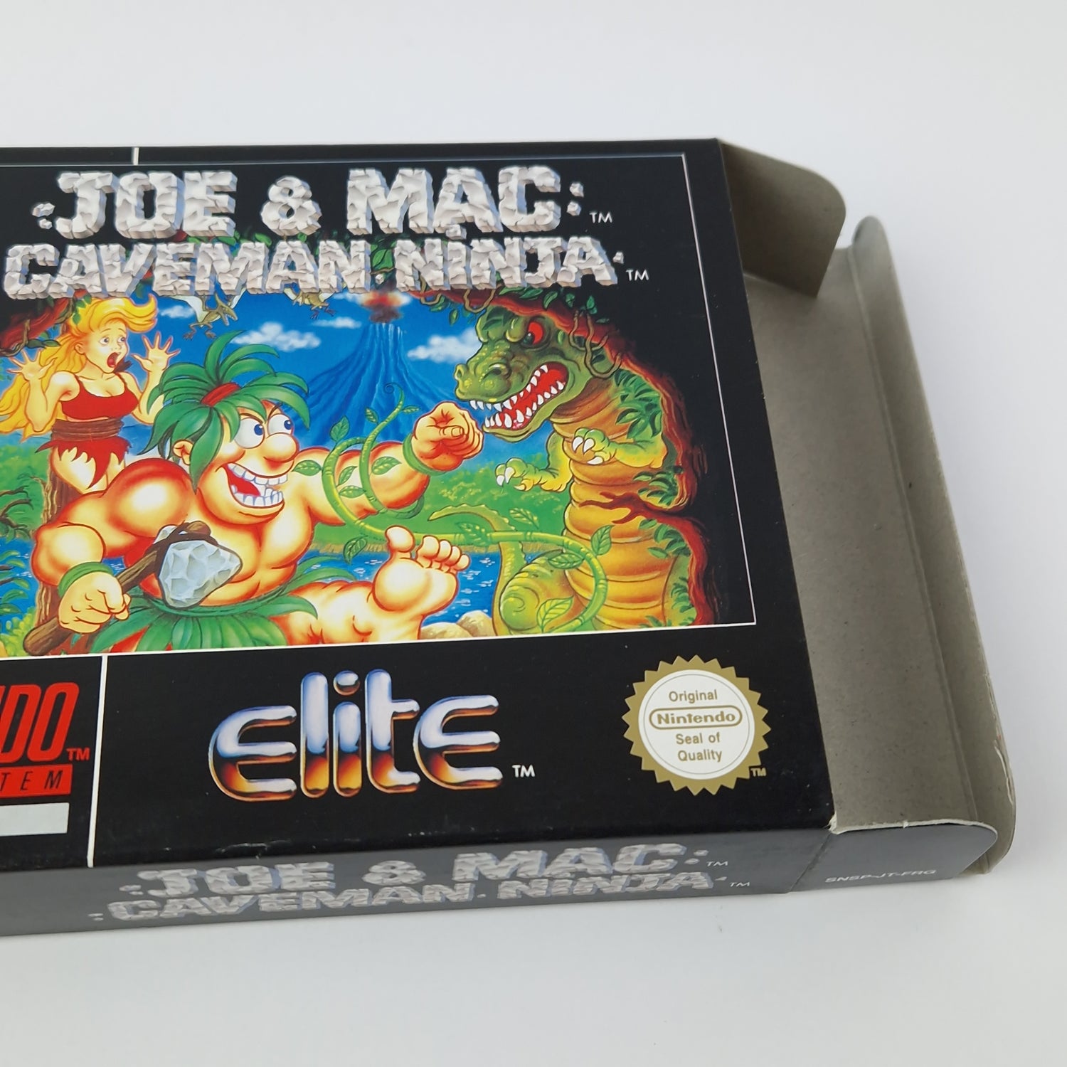 Super Nintendo Spiel : Joe & Mac Caveman Ninja - Modul Anleitung OVP cib / SNES