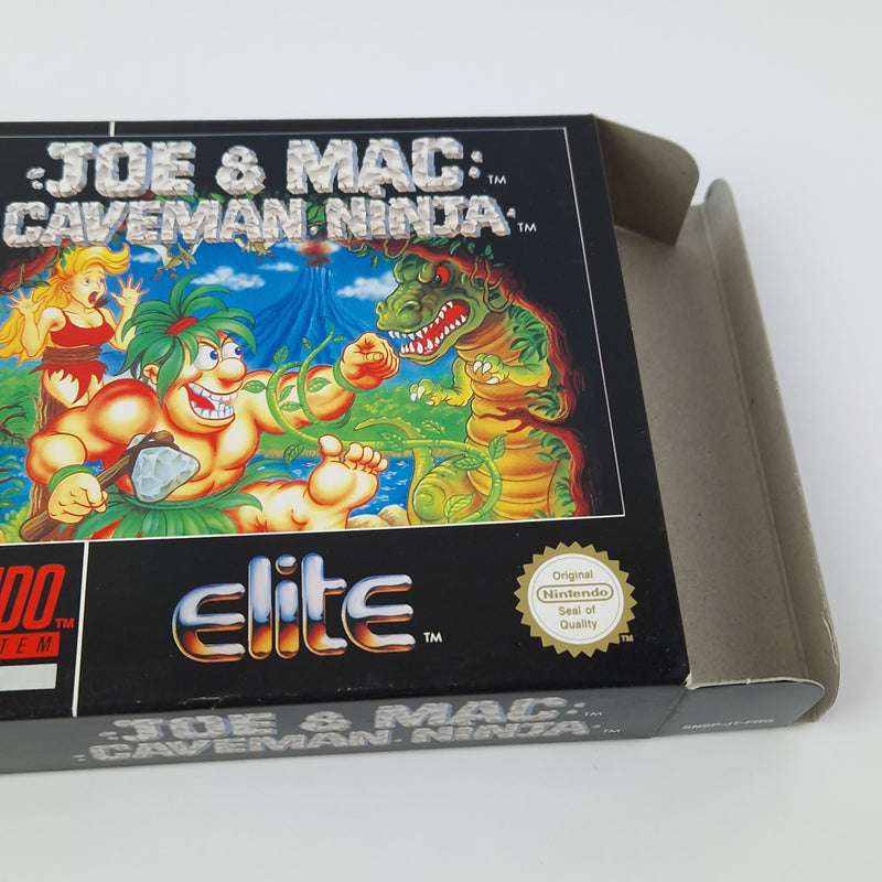 Super Nintendo Spiel : Joe & Mac Caveman Ninja - Modul Anleitung OVP cib / SNES