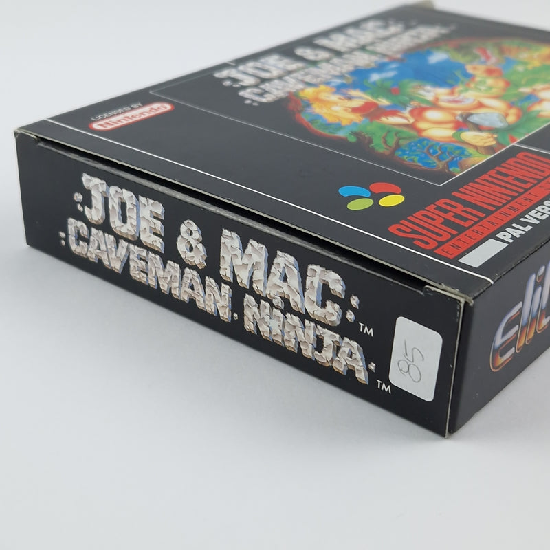 Super Nintendo Spiel : Joe & Mac Caveman Ninja - Modul Anleitung OVP cib / SNES