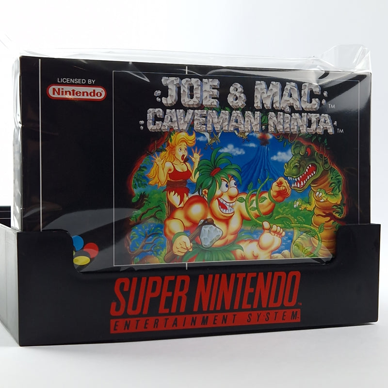 Super Nintendo Spiel : Joe & Mac Caveman Ninja - Modul Anleitung OVP cib / SNES