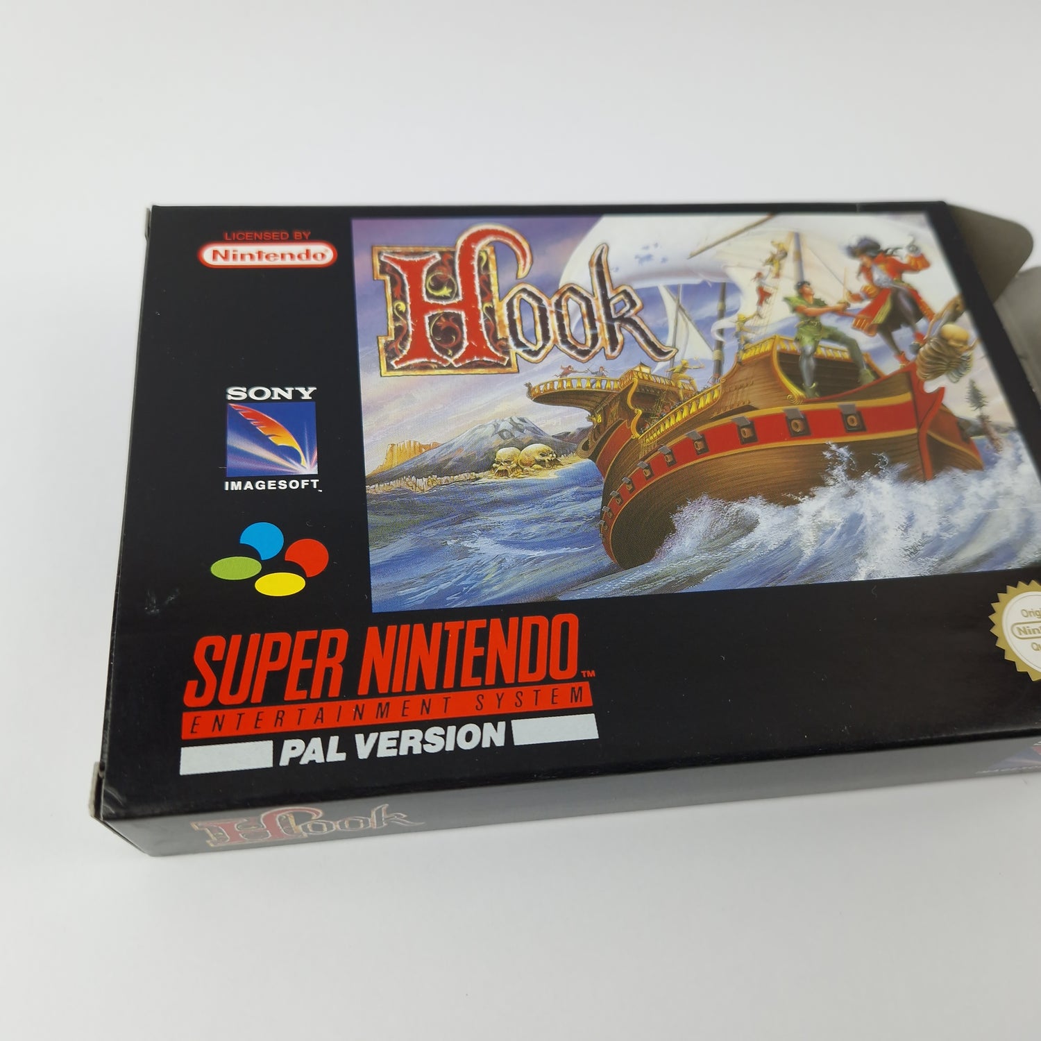 Super Nintendo Spiel : Hook - Modul Anleitung OVP cib / SNES Captain Hook PAL