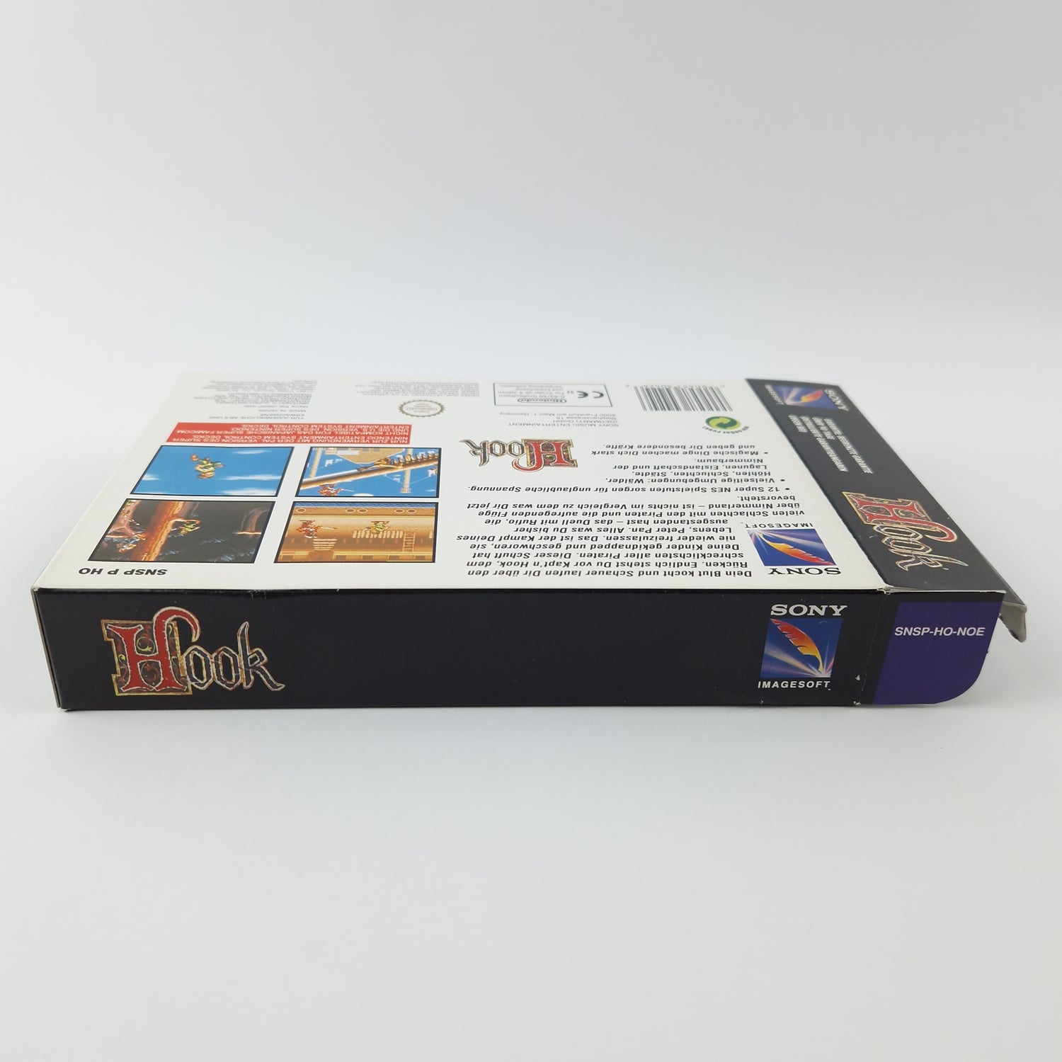 Super Nintendo Spiel : Hook - Modul Anleitung OVP cib / SNES Captain Hook PAL