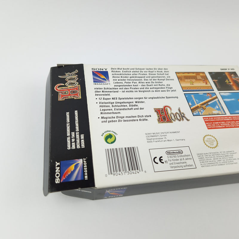 Super Nintendo Spiel : Hook - Modul Anleitung OVP cib / SNES Captain Hook PAL