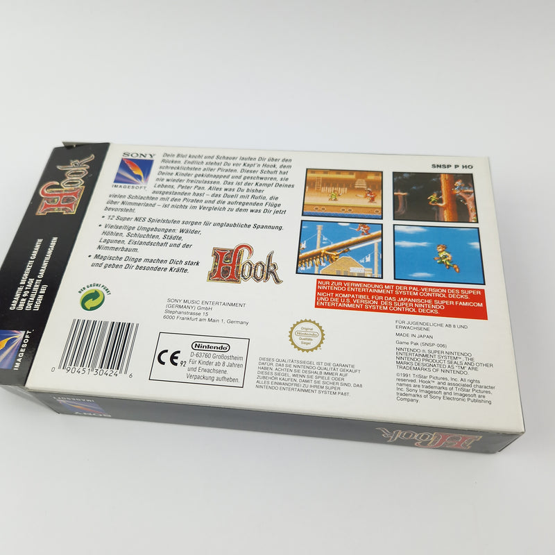 Super Nintendo Spiel : Hook - Modul Anleitung OVP cib / SNES Captain Hook PAL
