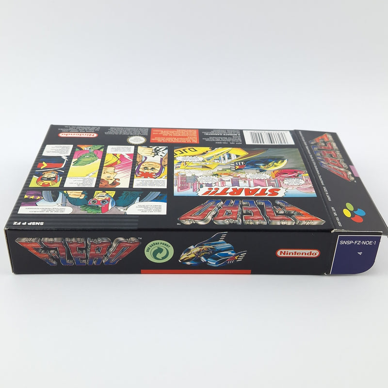 Super Nintendo Spiel : F-Zero - Modul Anleitung OVP cib / SNES PAL NOE-1