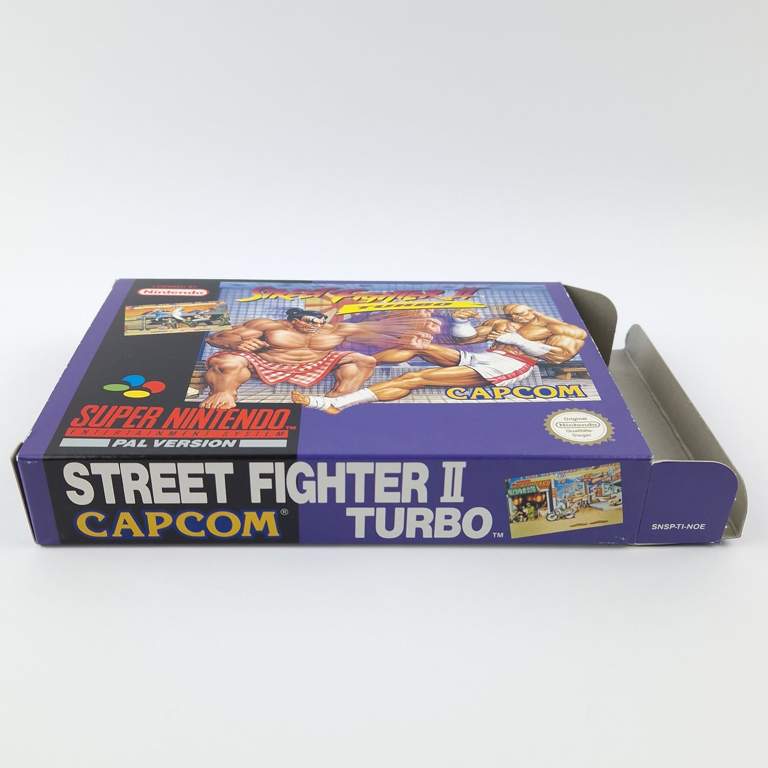 Super Nintendo Spiel : Street Fighter II TURBO - Modul Anleitung OVP cib / SNES