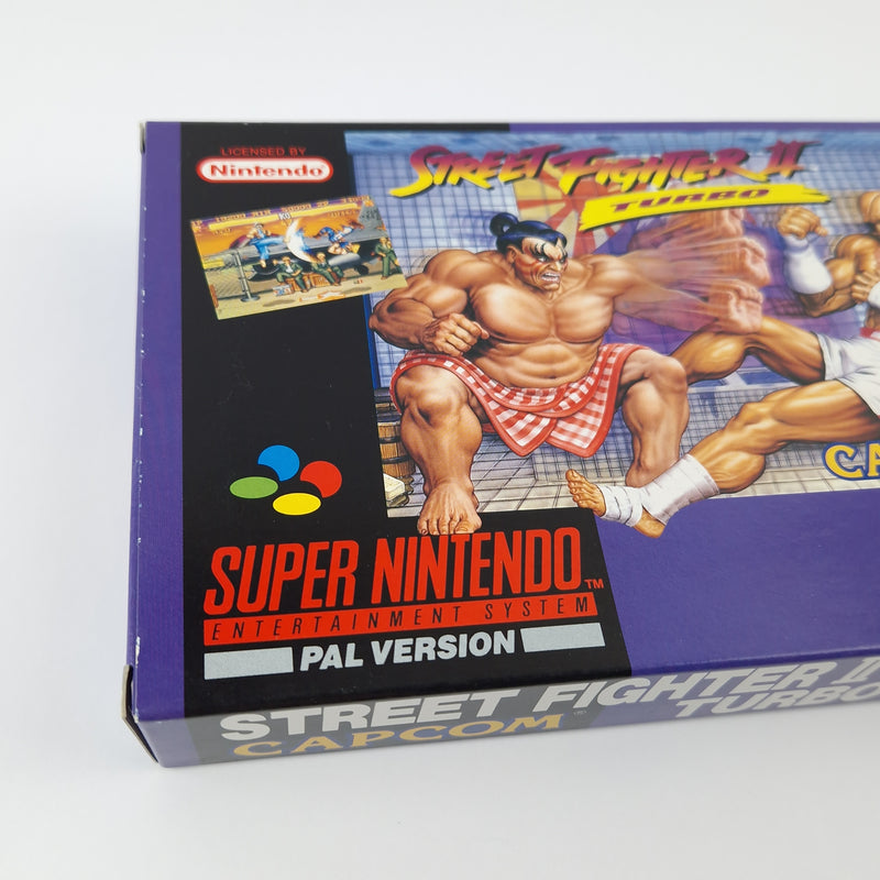 Super Nintendo Spiel : Street Fighter II TURBO - Modul Anleitung OVP cib / SNES