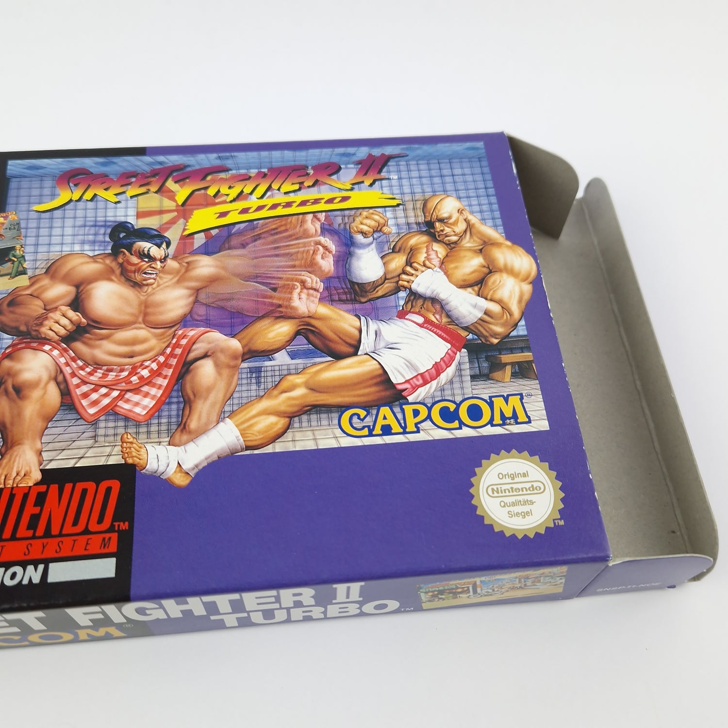 Super Nintendo game: Street Fighter II TURBO - Module instructions OVP cib / SNES