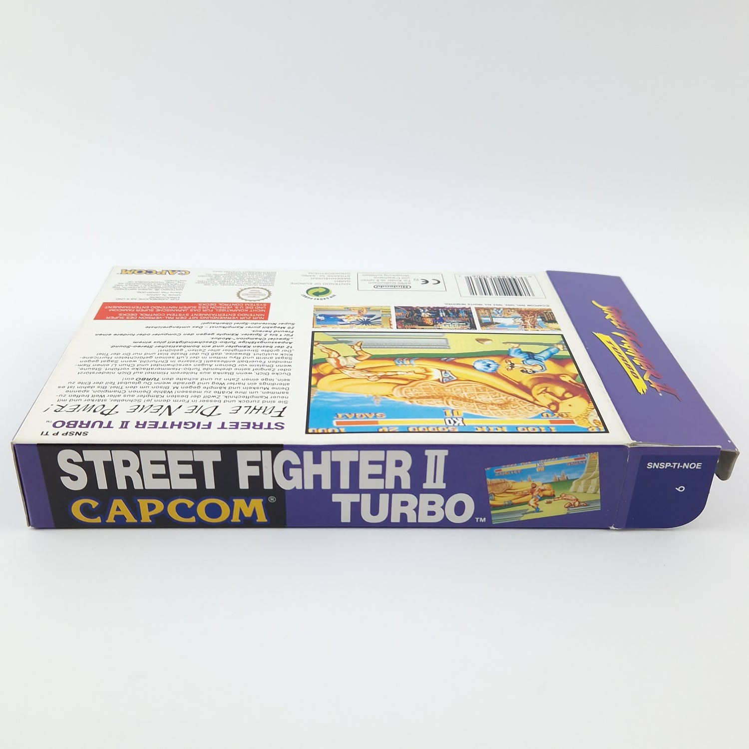 Super Nintendo game: Street Fighter II TURBO - Module instructions OVP cib / SNES