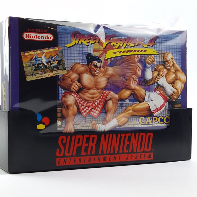 Super Nintendo game: Street Fighter II TURBO - Module instructions OVP cib / SNES