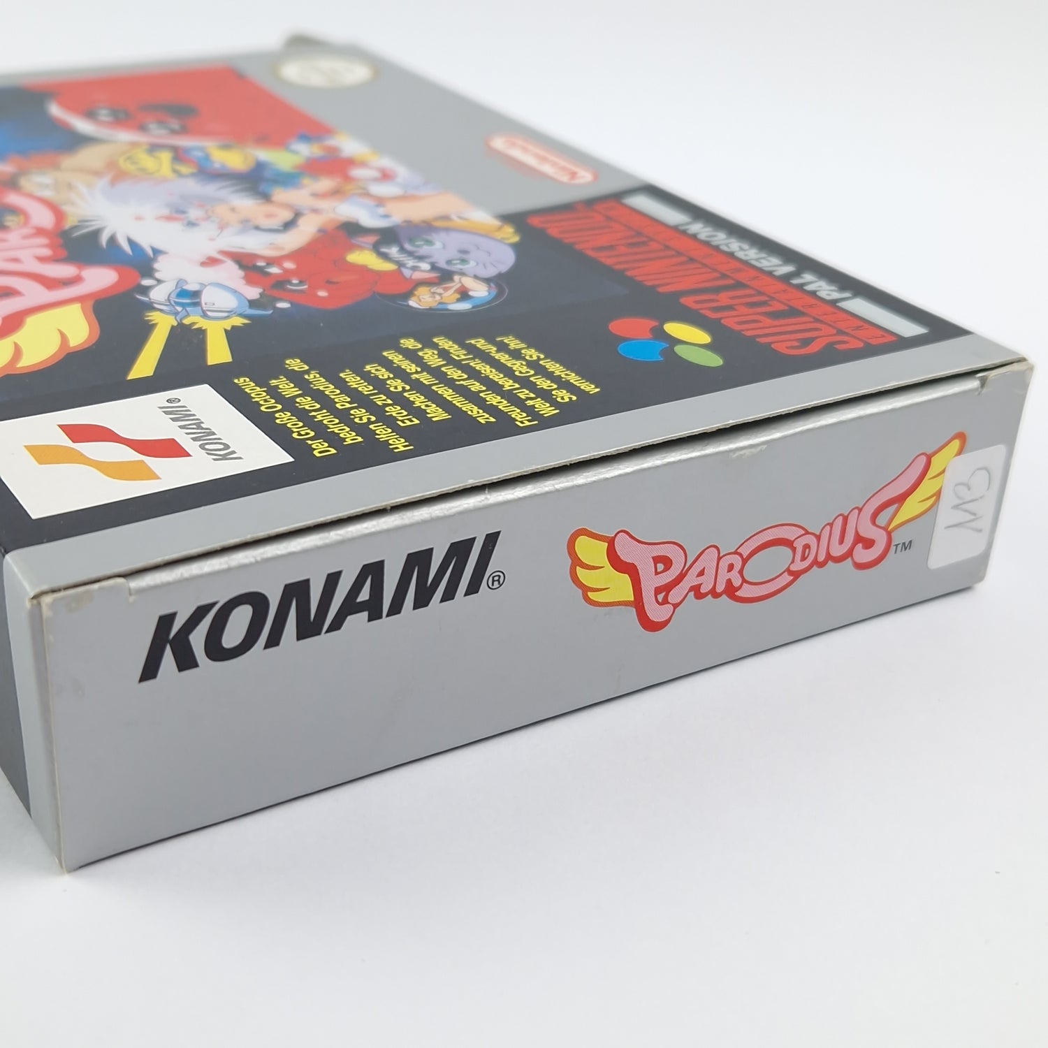 Super Nintendo Spiel : Parodius - Modul Anleitung OVP cib / SNES PAL NOE