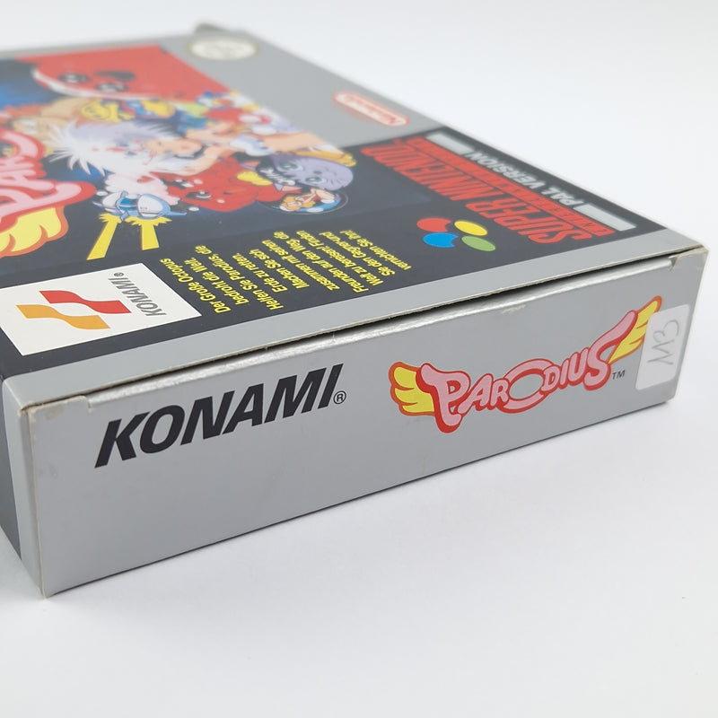 Super Nintendo Spiel : Parodius - Modul Anleitung OVP cib / SNES PAL NOE