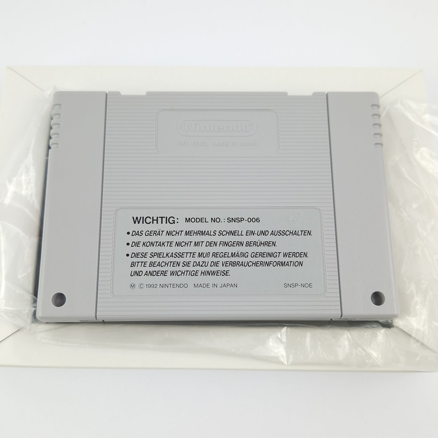 Super Nintendo Spiel : Parodius - Modul Anleitung OVP cib / SNES PAL NOE