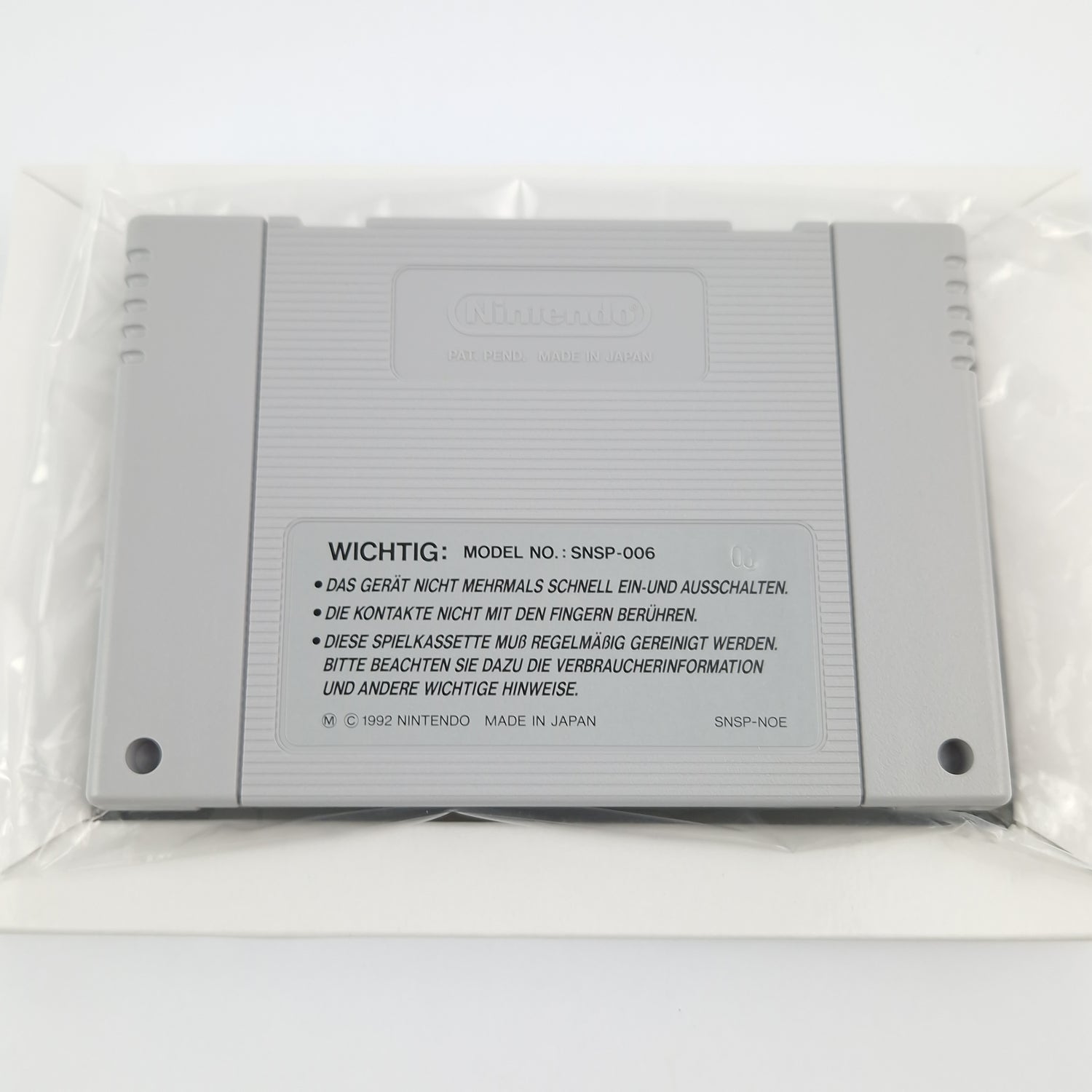 Super Nintendo Spiel : Super Probotector Alien Rebels - OVP cib / SNES PAL NOE-1