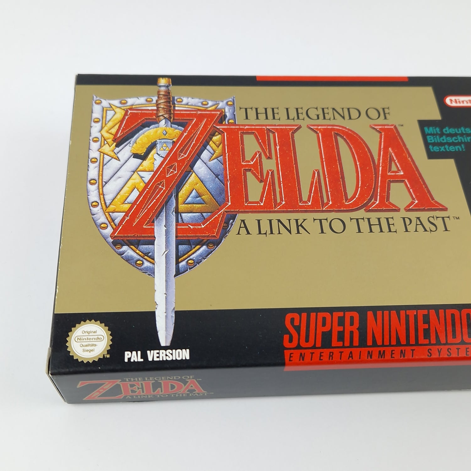 Super Nintendo Spiel : Zelda a link to the Past - Modul Anleitung OVP CIB SNES