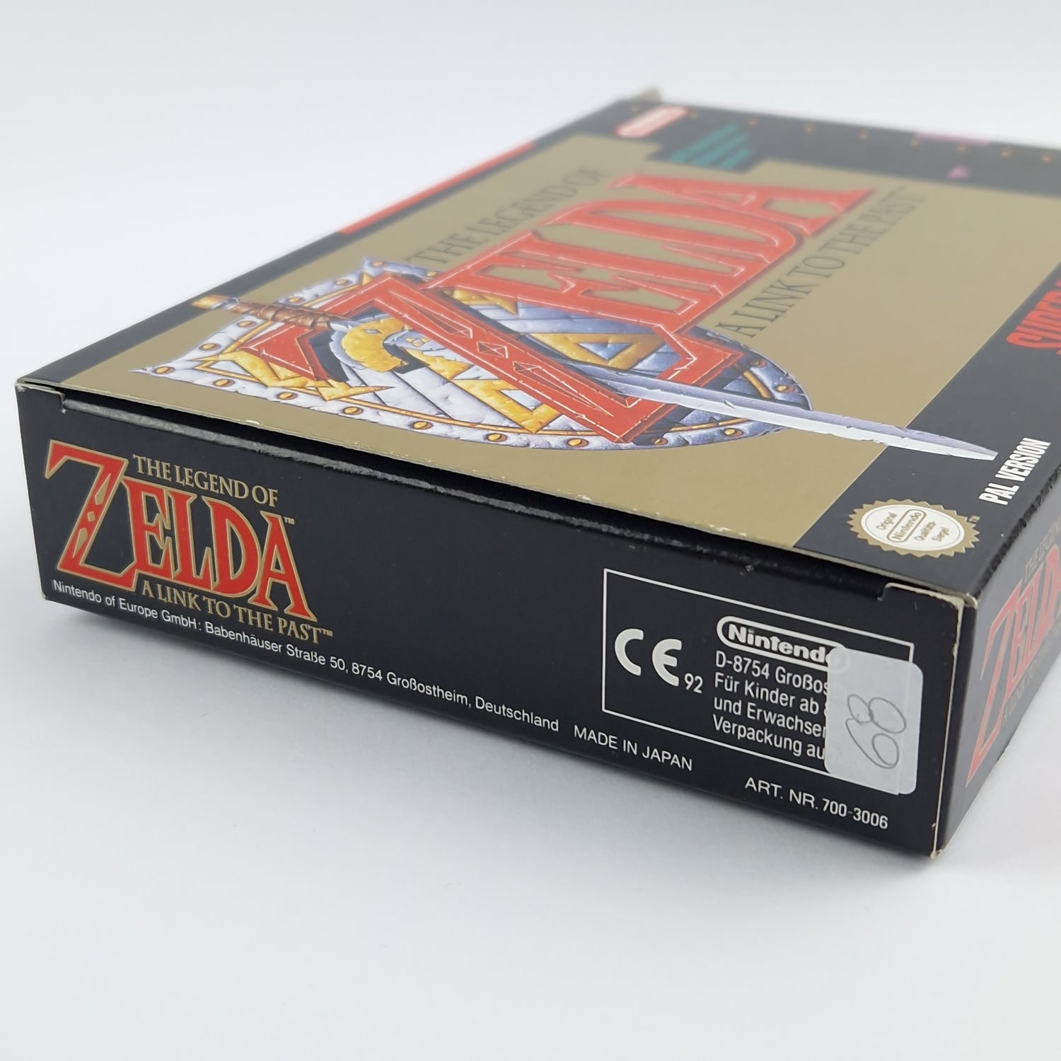 Super Nintendo Game: Zelda a link to the Past - Module Instructions OVP CIB SNES