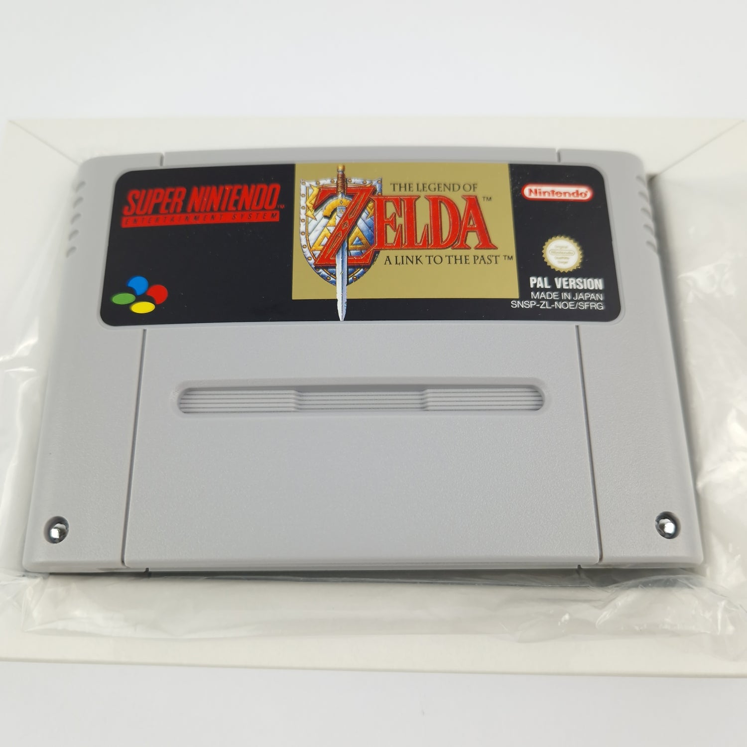 Super Nintendo Spiel : Zelda a link to the Past - Modul Anleitung OVP CIB SNES