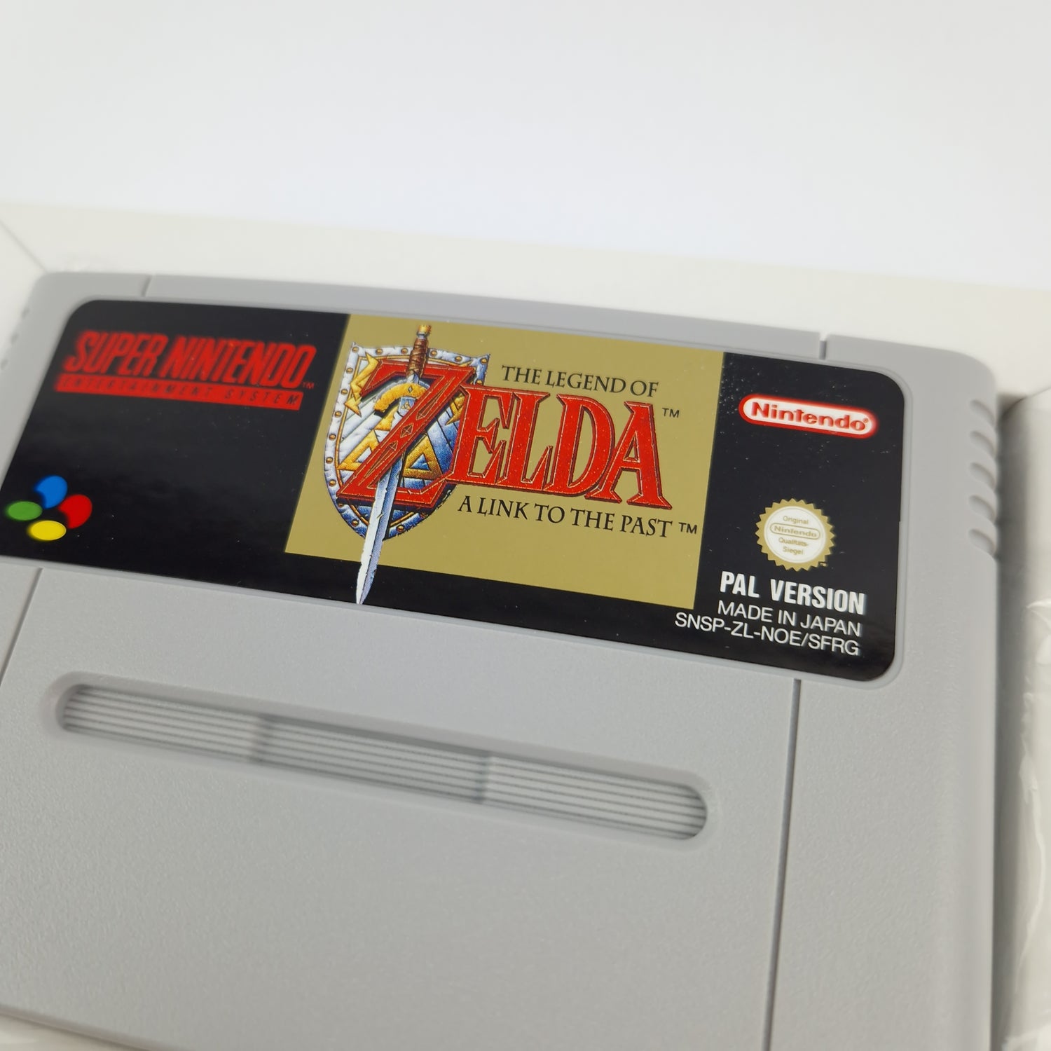 Super Nintendo Game: Zelda a link to the Past - Module Instructions OVP CIB SNES