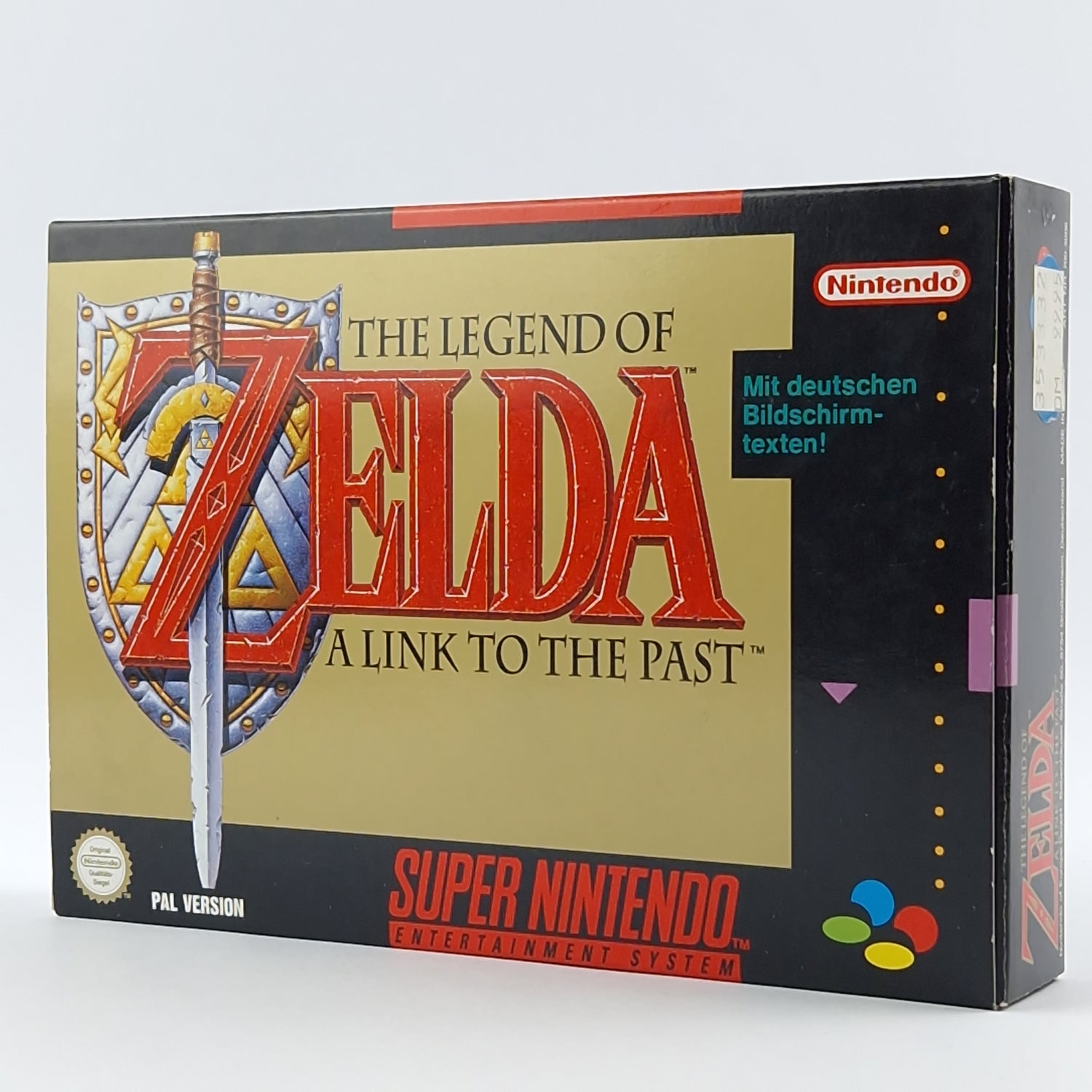 Super Nintendo Game: Zelda a link to the Past - Module Instructions OVP CIB SNES