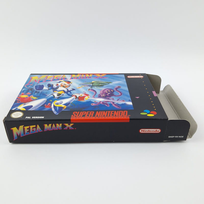 Super Nintendo Spiel : Mega Man X - Modul Anleitung OVP CIB SNES MegaMan X2 X3