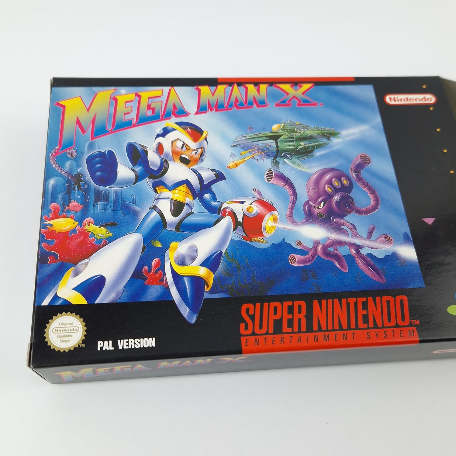 Super Nintendo Spiel : Mega Man X - Modul Anleitung OVP CIB SNES MegaMan X2 X3