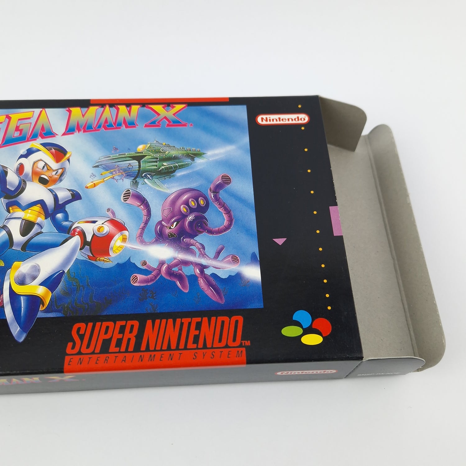 Super Nintendo Spiel : Mega Man X - Modul Anleitung OVP CIB SNES MegaMan X2 X3