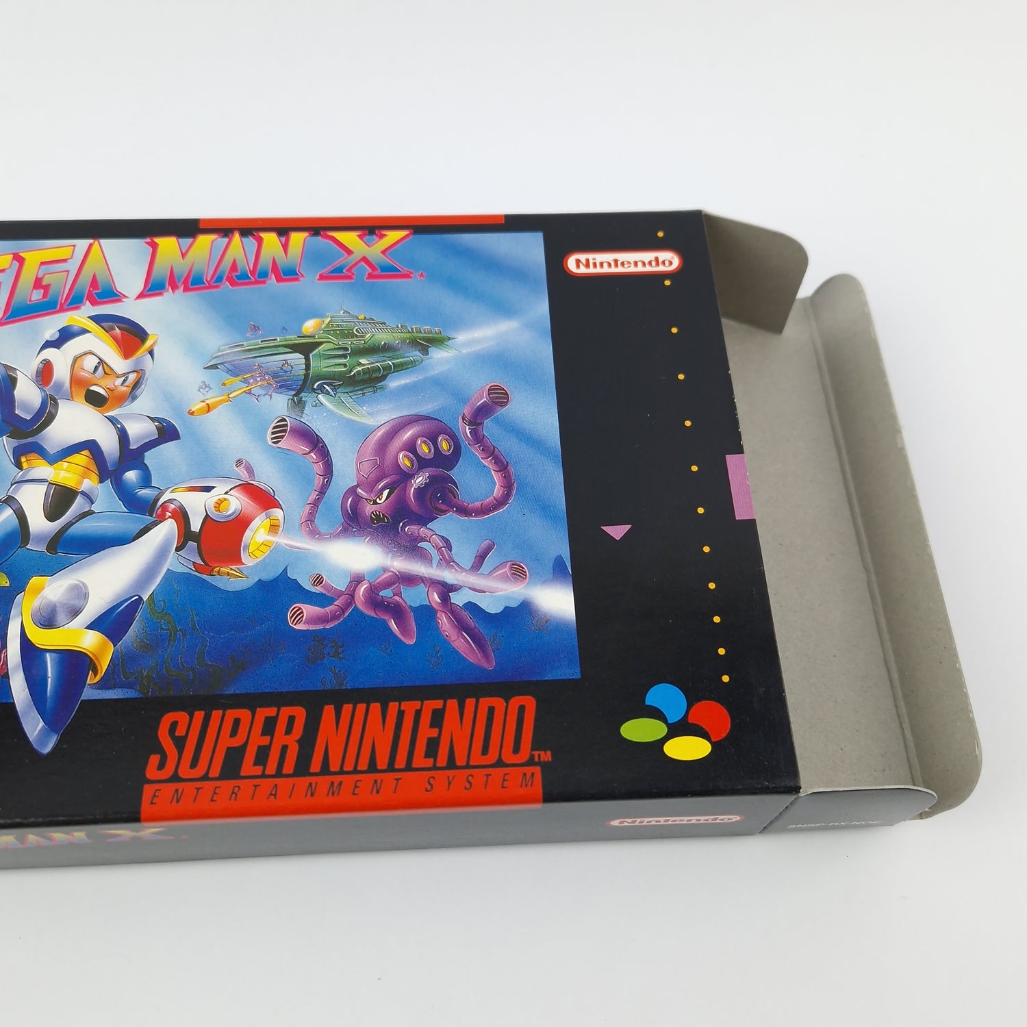 Super Nintendo Game: Mega Man X - Module Instructions OVP CIB SNES MegaMan X2 X3