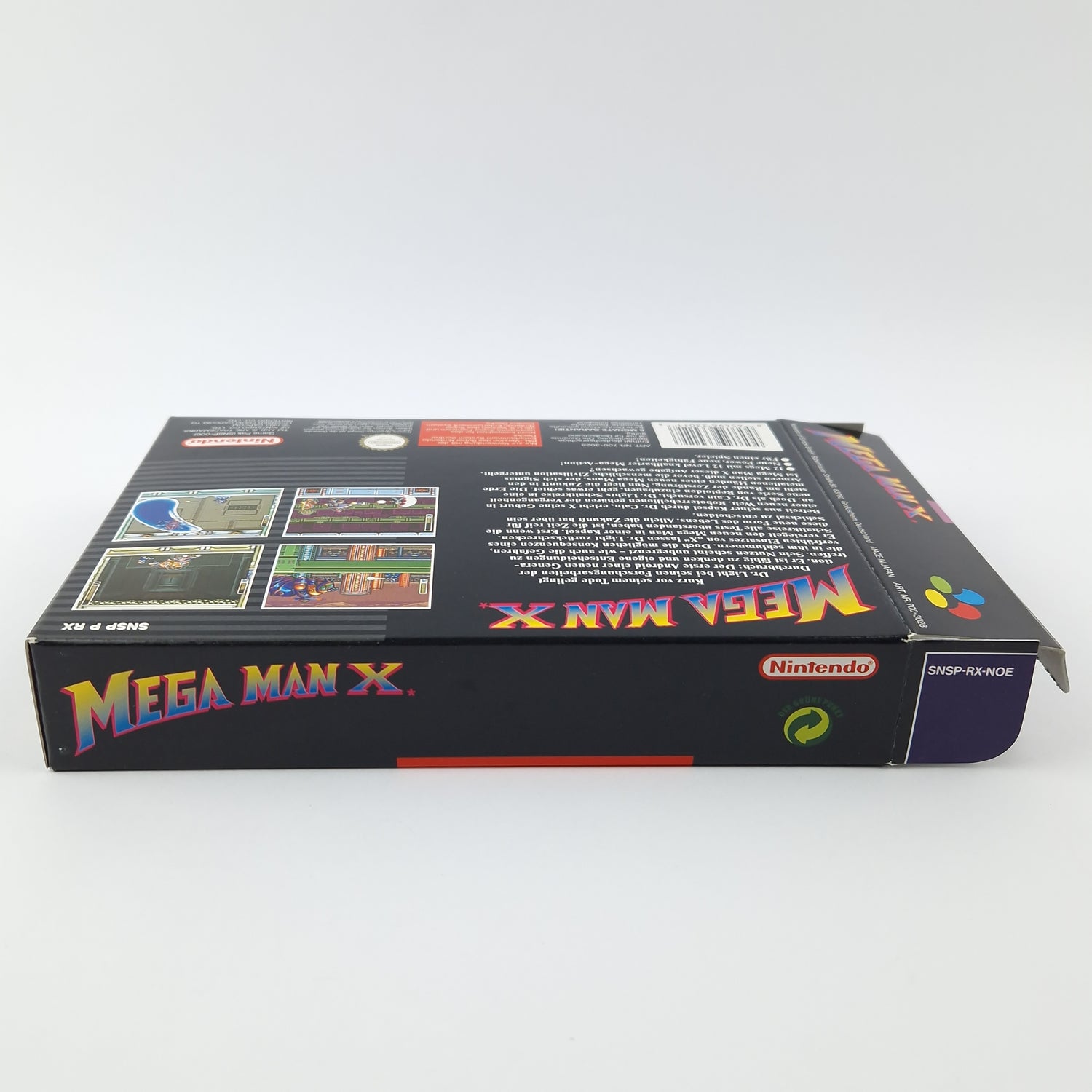 Super Nintendo Game: Mega Man X - Module Instructions OVP CIB SNES MegaMan X2 X3